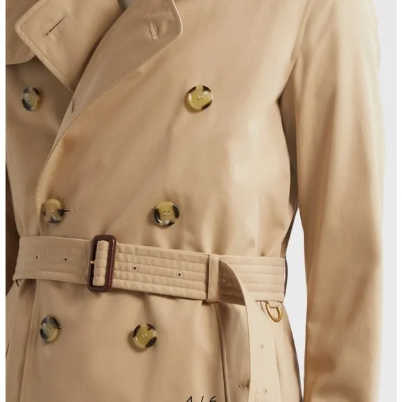 Burberry Kensington Tan Heritage Trench Coat with removable liner - Picture 5 of 15